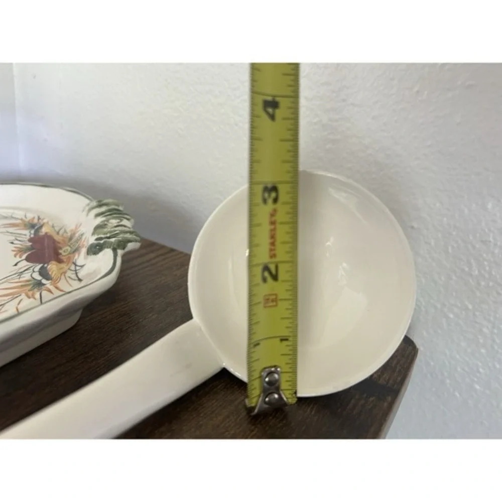 RARE 4-PC Royal Sealy Plum Harvest Soup Tureen Matching Platter Lid & Ladle 60's